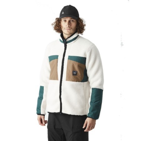 Picture Pemberton Zip Fleece tofu deep water