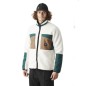 Picture Pemberton Zip Fleece tofu deep water