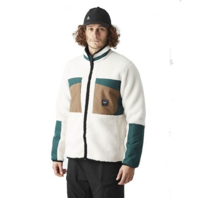 Picture Pemberton Zip Fleece tofu deep water