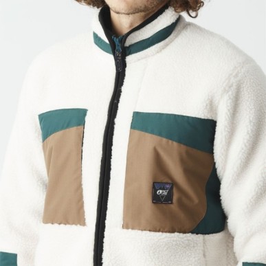 Picture Pemberton Zip Fleece tofu deep water