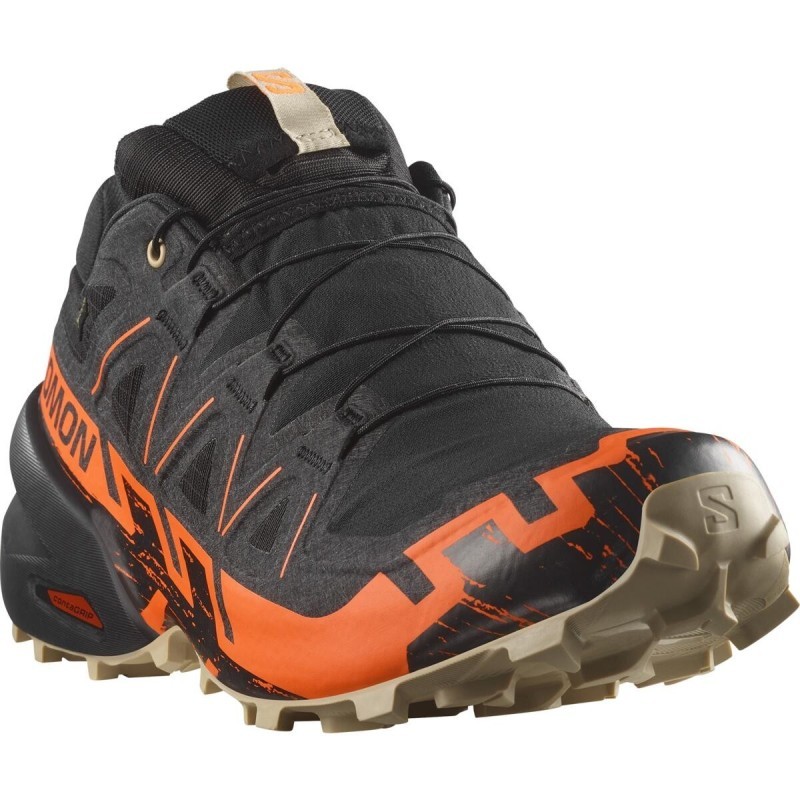 Salomon Speedcross 6 GTX black / shocking orange/ whitepeper