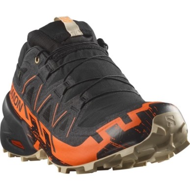 Salomon Speedcross 6 GTX black / shocking orange/ whitepeper