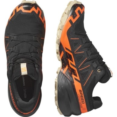 Salomon Speedcross 6 GTX black / shocking orange/ whitepeper