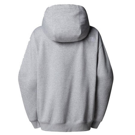 The North Face Essential Oversize Hoodie Femme light grey heather