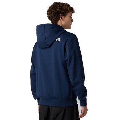 The North Face Simple Dome Full Zip Hoodie summit navy