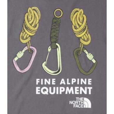 The North Face Explore Gear Relaxed Tee anthracite grey