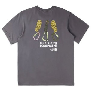 The North Face Explore Gear Relaxed Tee anthracite grey