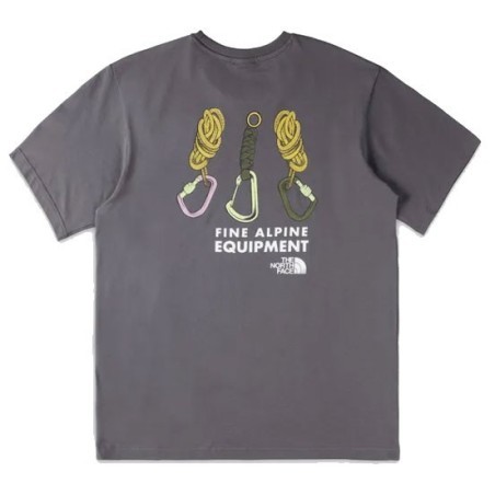 The North Face Explore Gear Relaxed Tee anthracite grey