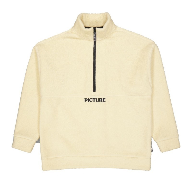 Picture Cylla 1/4 Fleece Femme wood ash