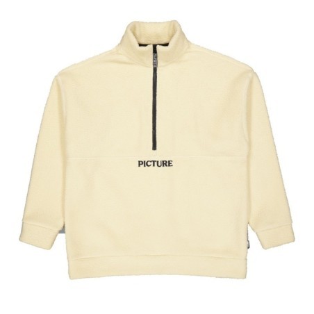 Picture Cylla 1/4 Fleece Femme wood ash