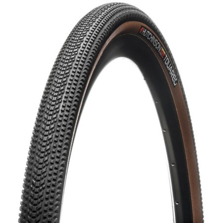 Pneu Gravel Hutchinson Touareg Reinforced+ Tubeless Ready 700x40 Noir/Tan