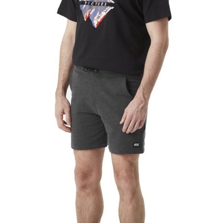 Picture Augusto Short dark grey melange