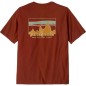Patagonia 73 Skyline Organic Tee dried vanilla