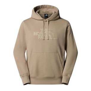 The North Face Drew Peak Light Hoodie mushroom grey
