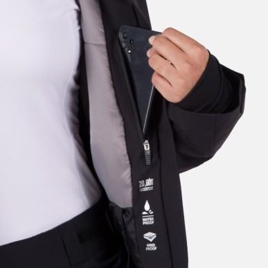 Rossignol Strawpile Jacket Femme black