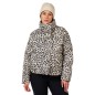 Rossignol Aretu Allover Down Jacket Femme nature wild leopard print
