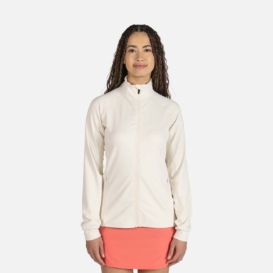Rossignol Mid Layer Stretch Jacket Femme whitecap sand