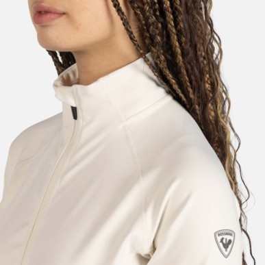 Rossignol Mid Layer Stretch Jacket Femme whitecap sand