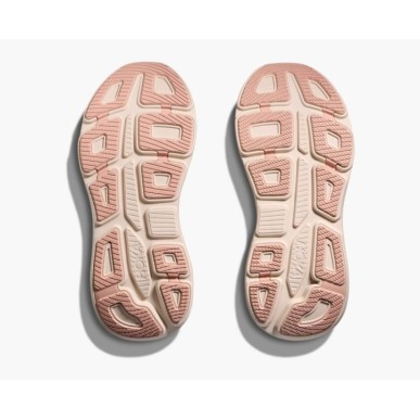 Hoka Bondi 9 Femme Rose latte Rose cream