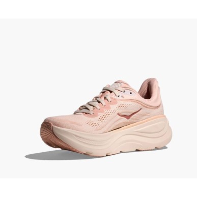 Hoka Bondi 9 Femme Rose latte Rose cream