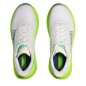 Hoka Mach 6 white / neon lime
