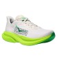 Hoka Mach 6 white / neon lime