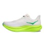 Hoka Mach 6 white / neon lime