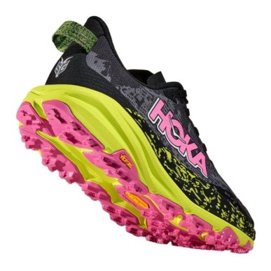 Hoka Speedgoat 6 Femme black / neon hoka citrus