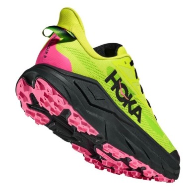 Hoka Challenger 8 neon hoka citrus / black