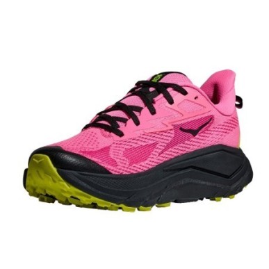 Hoka Challenger 8 Femme neon rose / black