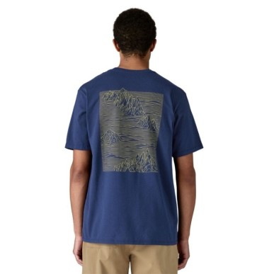 Patagonia Strataspire Responsibili Tee clement blue