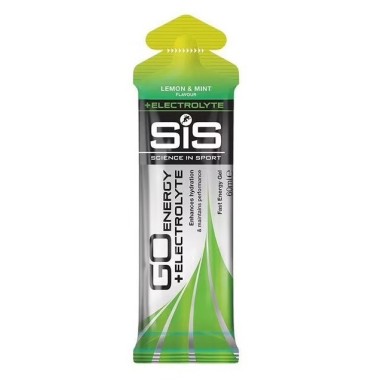 Gel énergétique SIS GO Energy + Electrolyte Citron et Menthe 60ml
