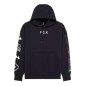 Fox Image Cosmo Oversize Fleece Pullover black