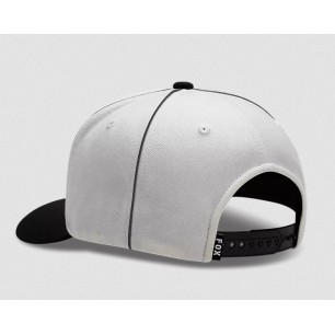 Fox Image Cosmo Snapback Hat white
