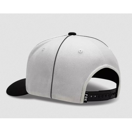 Fox Image Cosmo Snapback Hat white