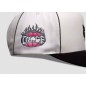 Fox Image Cosmo Snapback Hat white