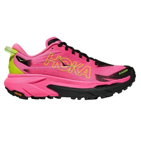 Hoka Mafate 5 Femme neon rose / black