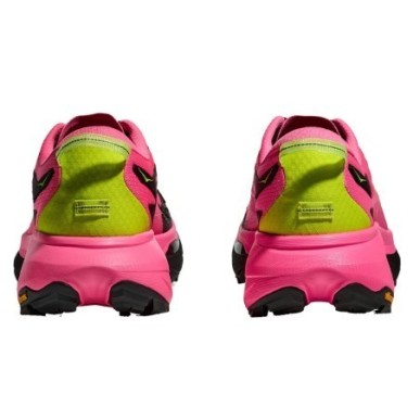 Hoka Mafate 5 Femme neon rose / black