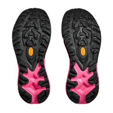 Hoka Mafate 5 Femme neon rose / black
