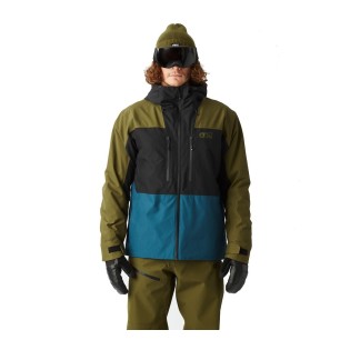 Picture Object Jacket tobacco black