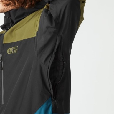 Picture Object Jacket tobacco black