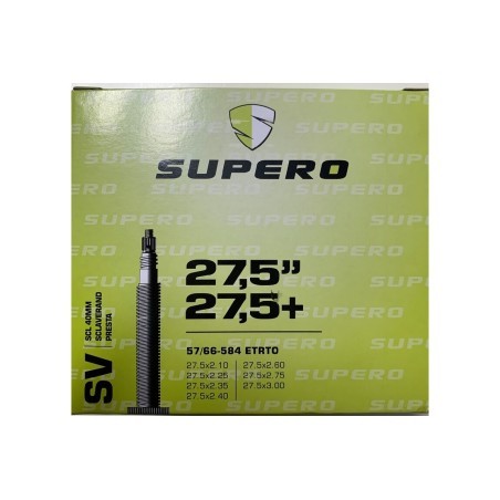 chambre à air Supero 27.5X2.10-3.00 Presta