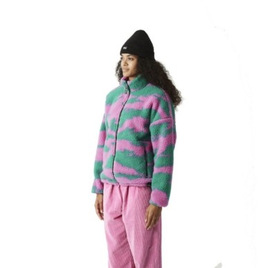 Picture Gypsi Zip Fleece Femme retro bliss print
