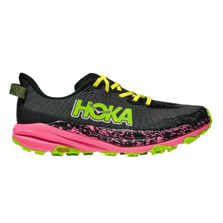 Hoka Speedgoat 6 skyward black / neon rose