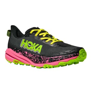 Hoka Speedgoat 6 skyward black / neon rose