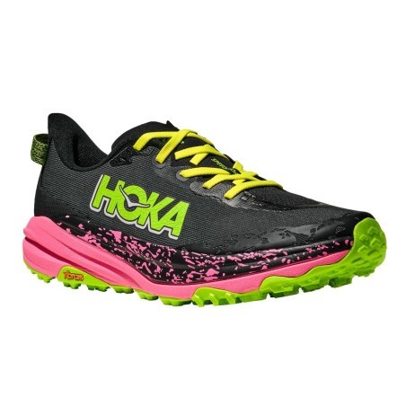Hoka Speedgoat 6 skyward black / neon rose