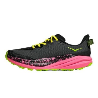 Hoka Speedgoat 6 skyward black / neon rose