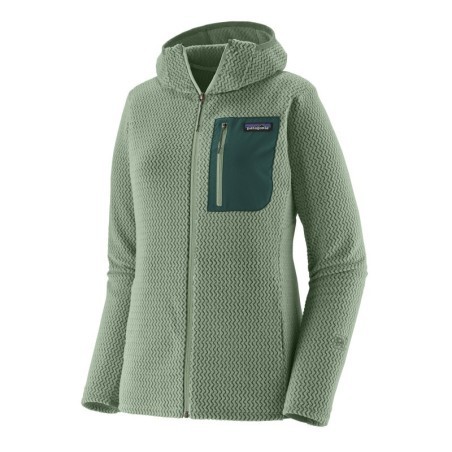 Patagonia R1 Air Full Zip Hoody Femme ellwood green