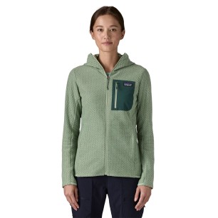 Patagonia R1 Air Full Zip Hoody Femme ellwood green
