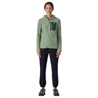 Patagonia R1 Air Full Zip Hoody Femme ellwood green